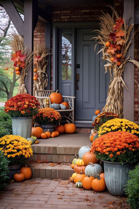 Fall Front Porch Decor