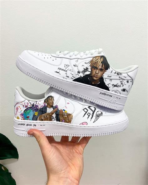 Juice WRLD x XXXTENTACION Air Force 1 Custom – Daniel Customs