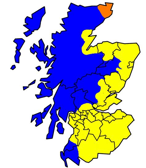 Linguistic Divide of Scotland c 1400 - Gaelic, Scots, Norn