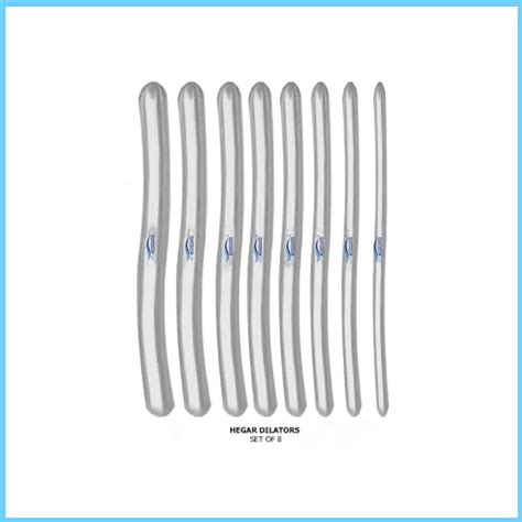 MEDIGUARD HEGAR DILATORS SET OF 8 – JE MEDIGUARD