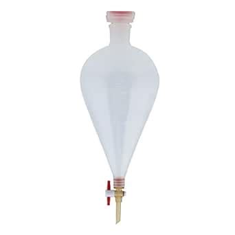 Adamas-Beta Lab 1000ml Separatory Funnels with PTFE Stopcock, Clear ...