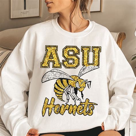 ASU Collegiate Hornets Sweatshirt Alabama State University - Bluefink