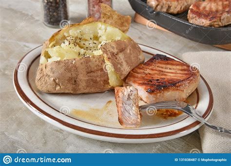 Fried pork cutlet dinner stock image. Image of pork - 131038487