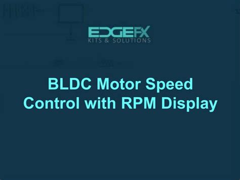 Image result for RPM Display Arduino BLDC Motor