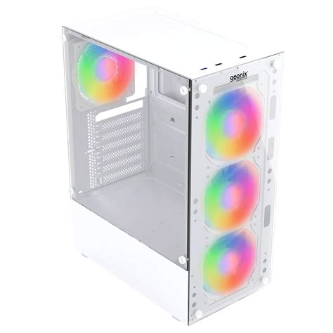 Amazon.in: Buy GEONIX Tempered_Glass X20 ATX Gaming Cabinet/Computer ...
