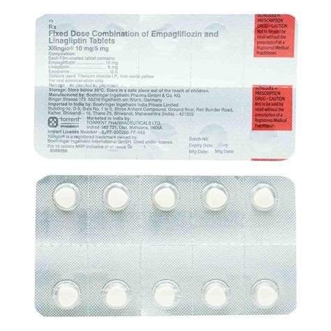 Xilingio 10/5 - Strip of 10 Tablets : Amazon.in: Health & Personal Care