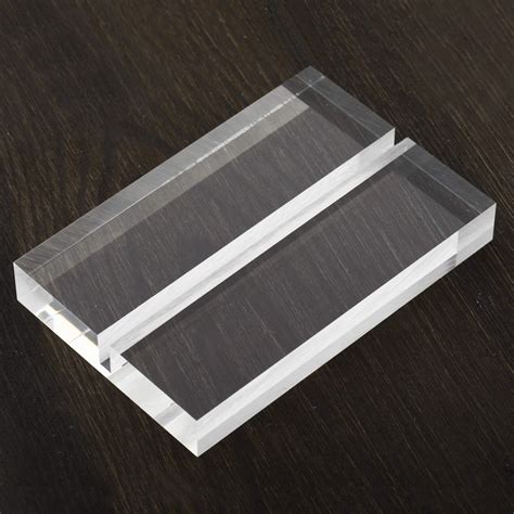 Homtone 20 Pack Acrylic Place Card Holder with Sign Display Holder Slot ...