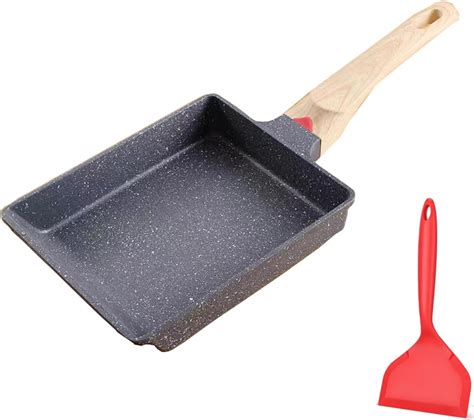 UVwey Japanese Omelette Pan,Nonstick Tamagoyaki Egg Pan,Rectangle ...