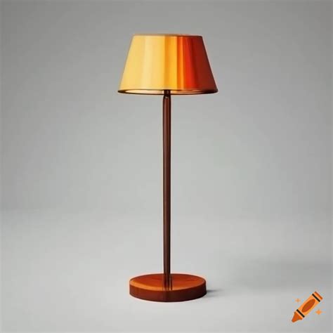 Retro standard floor lamp on Craiyon