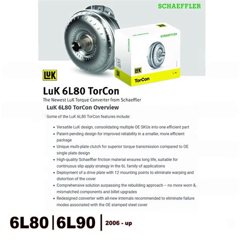 6L80 6L90 Transmission Torque Converter NEW Updated Design NO CORE CHA – Transmission Center