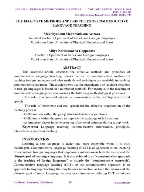 Application of Communicative Language Teaching 的图像结果