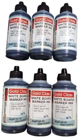 Camlin White Board Marker Ink -500 ml (Black) 500 ml Marker Refill ...