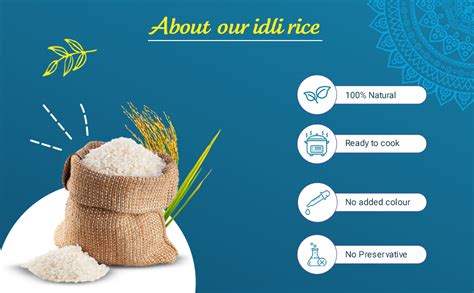 Dharmarathina Special Mrs.IDLY - Idli Rice for Crisp Dosas & Fluffy ...