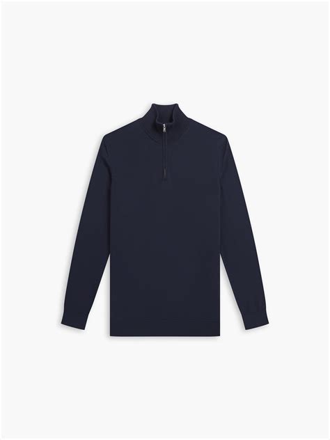 The Merino Wool Quarter-Zip – T.M.Lewin