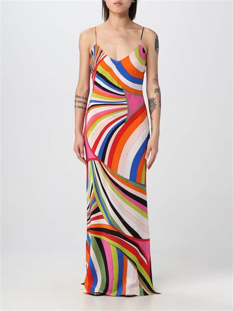 EMILIO PUCCI: dress for woman - Multicolor | Emilio Pucci dress ...