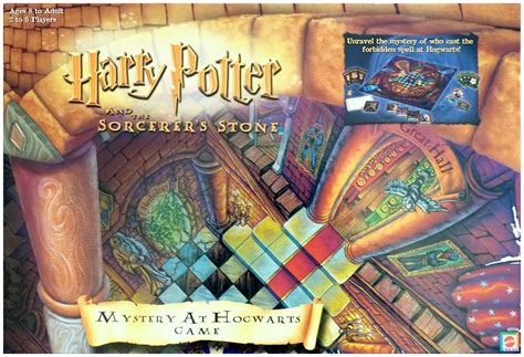 Harry Potter And The Sorcerer's Stone Mystery At Hogwarts Game - Jeu de ...