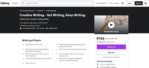 10 Best Creative Writing Courses in India - Write Freelance