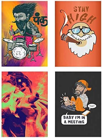 MOTIVATE BOX India|Combo Posters 4 Smoke Your Problems Away Rolled ...