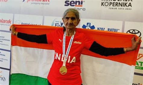 உலக மாஸ்டர்ஸ் தடகள இன்டோர் சாம்பியன்ஷிப்: 95 வயதான இந்தியாவின் பகவானி ...