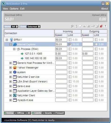 NetLimiter Pro - скачать бесплатно NetLimiter Pro 5.3.4.0
