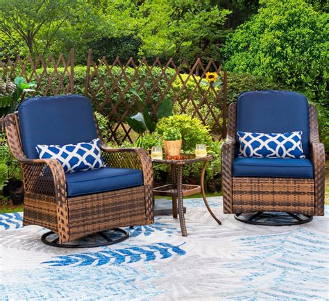 Outdoor Patio Furniture Sets With Swivel Chairs at Angel Martins blog