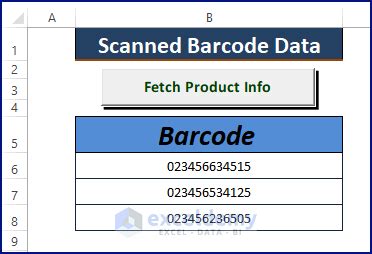 Barcode Scanner Excel 的图像结果