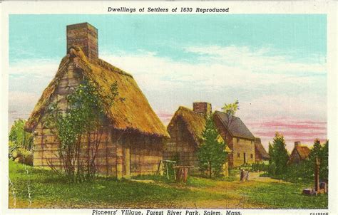 Salem Pioneer Village, 1630 · Salem Public Library, Salem, Mass ...