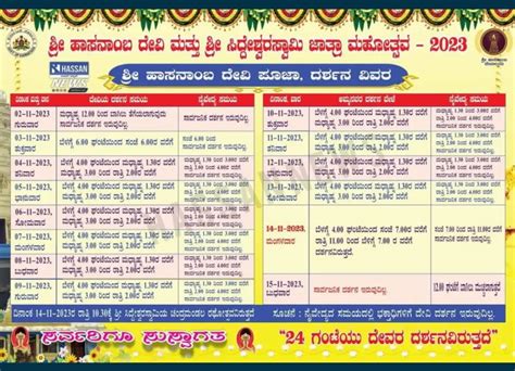 Hasanamba Devi Darshan (Pooja) Timings 2023 | Hasanamba Devi Temple ...