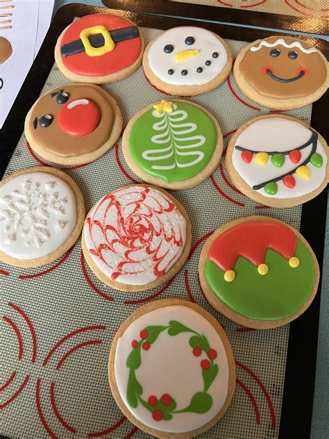 Beginner Christmas Online Cookie Decorating Class – The Graceful Baker Shop