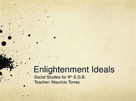 Image result for Enlightenment Ideals