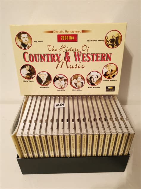 The history of Country & Western 20 CDs and booklet