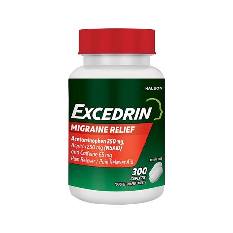 Excedrin Migraine Pain Relief Caplets, 300 ct. | BJ's Wholesale Club