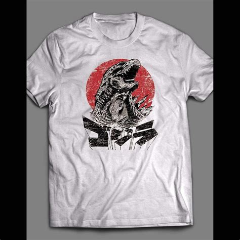 Vintage Godzilla Japanese Art T Shirt Tee - Etsy