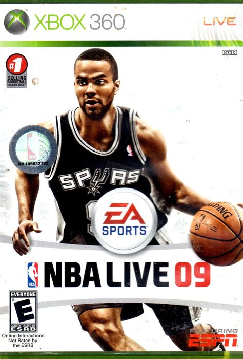 XBox 360 - NBA Live 09 - Video Games