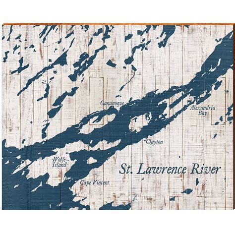 St Lawrence River Map