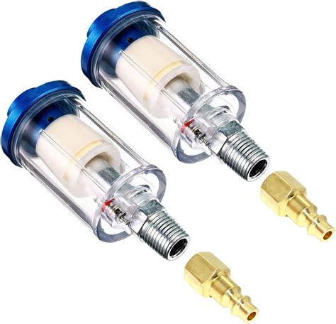 Buy Joywayus 2PCS Water Oil Separator,14" NPT Inlet and Outlet Filter ...