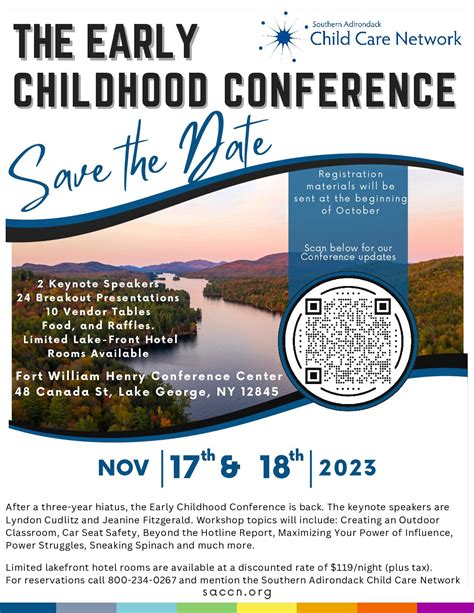 Early Childhood Conference - Southern Adirondack Child Care Network (SACCN)