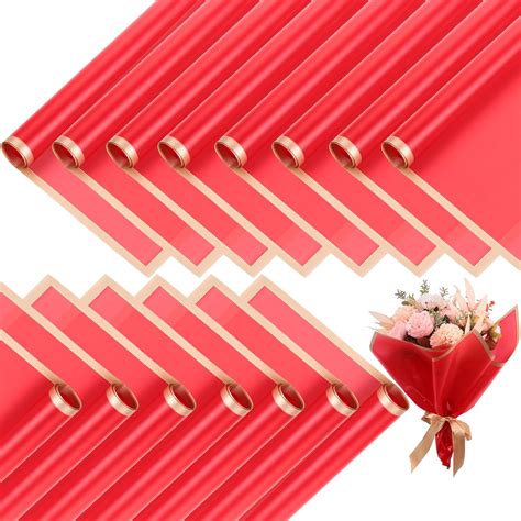 Amazon.com: Yahenda 420 Sheet Valentines Flower Wrapping Papers:23"x23 ...