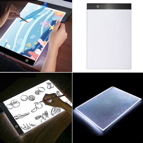 Buy A4 LED Tracing Light Box Slim Portable LED Light Pad Tracer, TSV ...