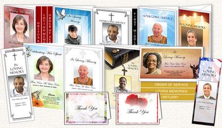 Funeral Program Wording | Examples of Wording for Funeral Programs ...