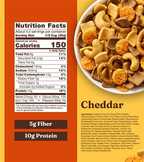 Cheddar Protein Snack Mix | Catalina Crunch