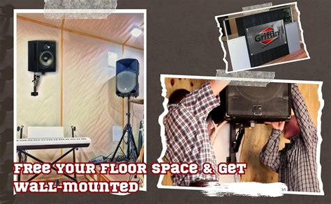 GRIFFIN PA Speaker Wall Mount Brackets 2-Pack India | Ubuy