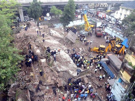 Mumbai building collapse: Four of family dead, sole survivor in ...