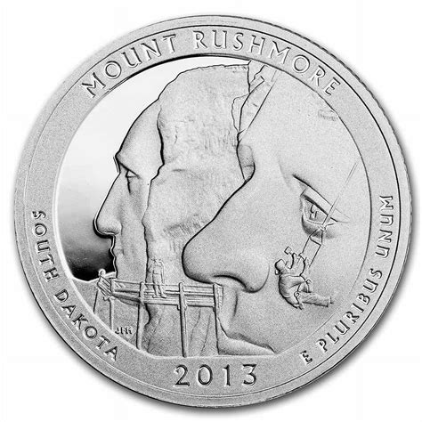 Mount Rushmore Quarter 2013