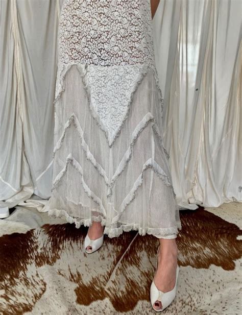 1930s Cotton Lace Wedding Dress - Etsy
