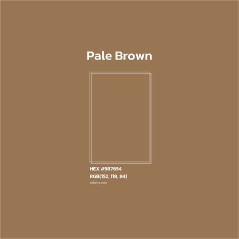 About Pale Brown - Color codes | Matching colors and paints - colorxs.com