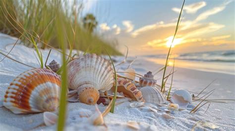 Image result for Sea Shells Beach Scenes