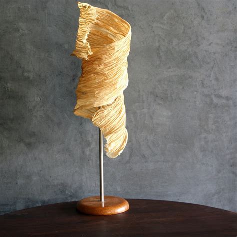 Buy | Leafcurl Crushed Paper Table Lamp | Shop at The Purple Turtles ...