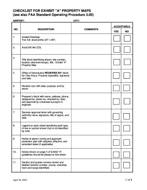 Fillable Online michigan checklist for exhibit a property maps ...