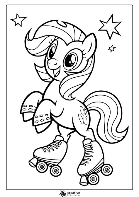 My Little Pony Coloring Printable Free MY LITTLE PONY Coloring Pages